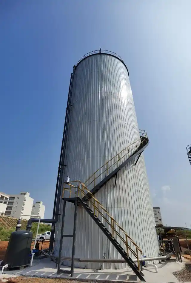 Biogasgewinnung aus Küchenabfällen