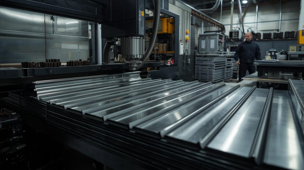 CNC-Biegen und Formen in precision sheet metal Fertigung