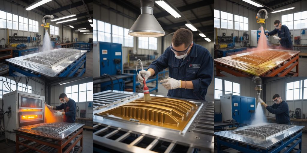 Vier gängige Methoden, um Pulverbeschichtung von Aluminium zu entfernen