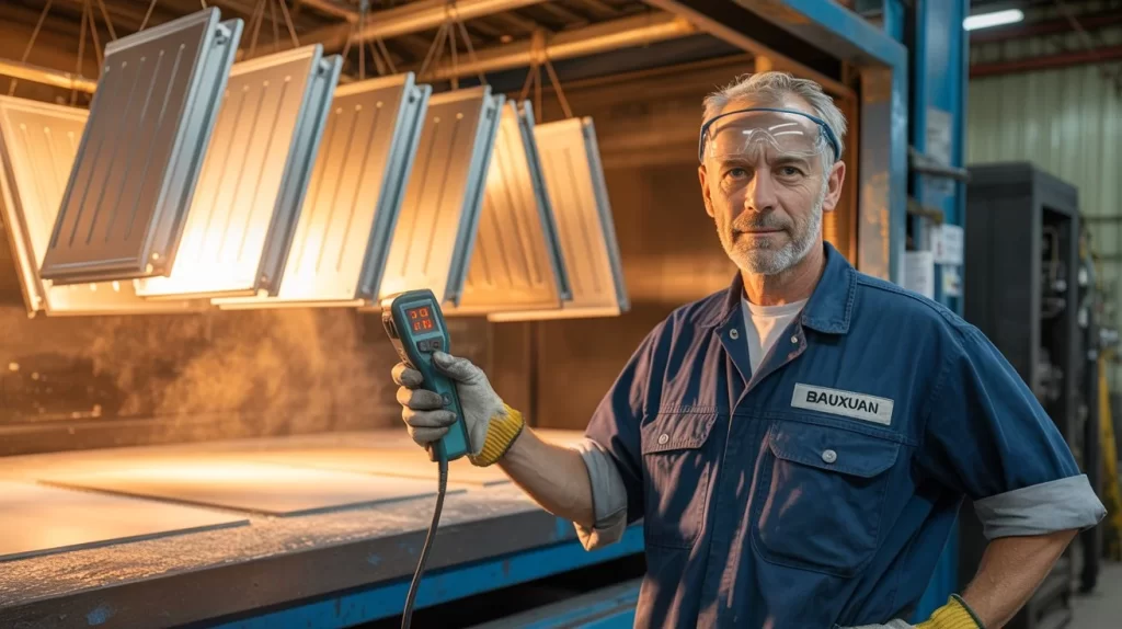 Powder Coating richtig härten